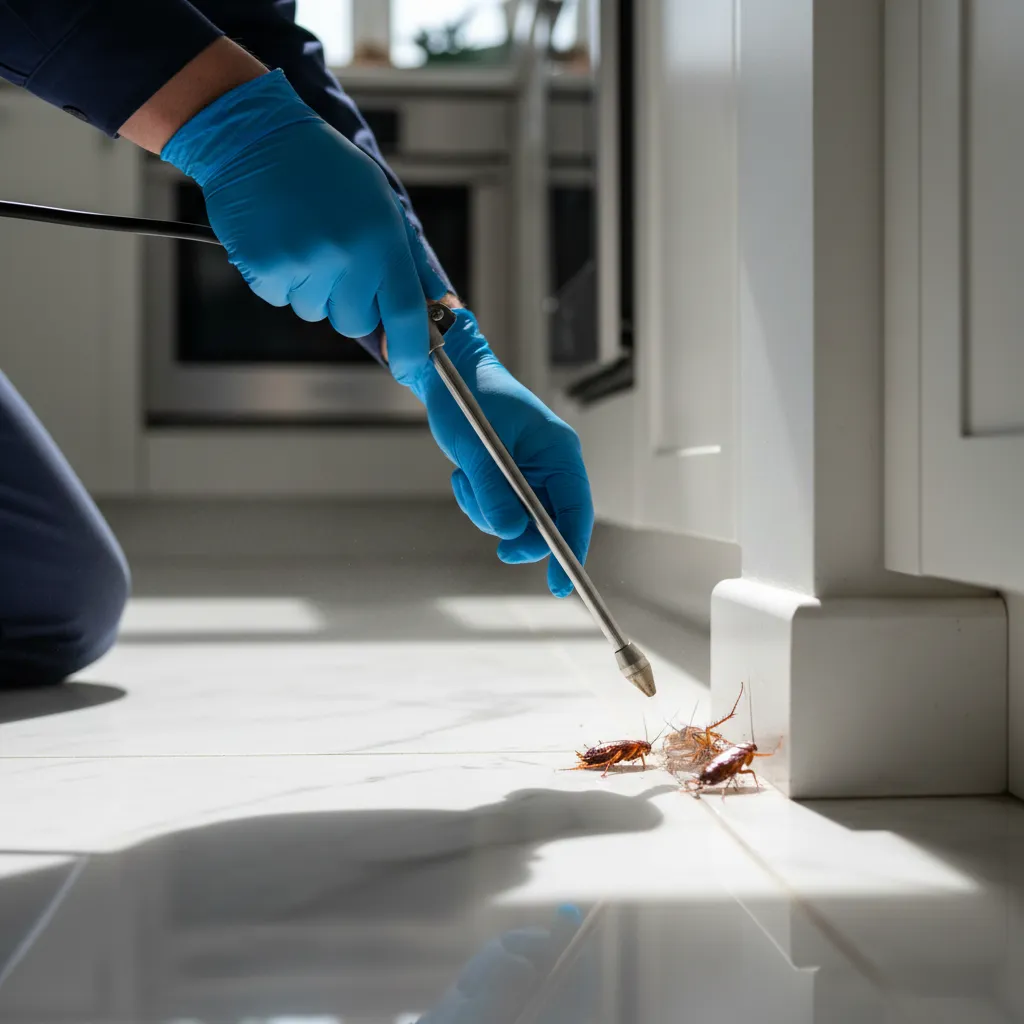 cockroach extermination square