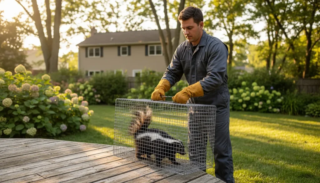 skunk removal wide